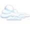 Party Central Club Pack of 12 White and Blue Cloud Cutout Decors 29"